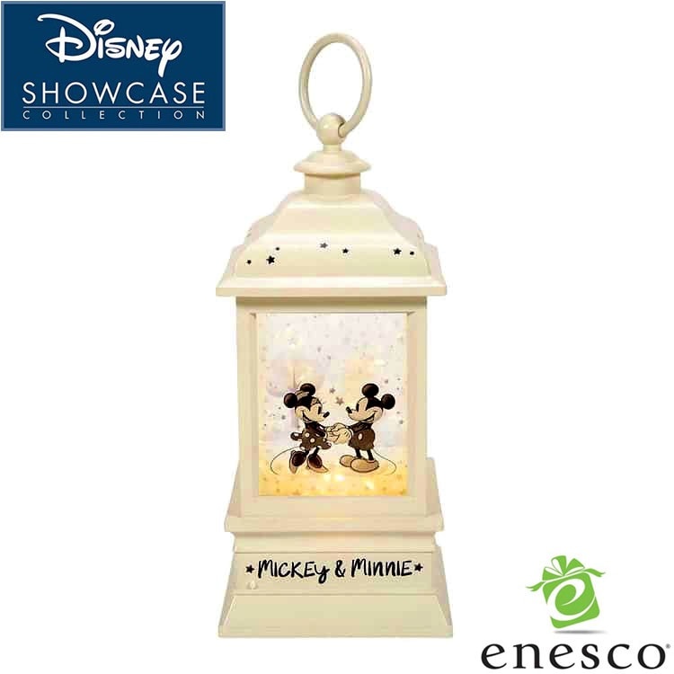 enesco(エネスコ) Disney Showcase ミッキー＆ミニー ウォーター ランタン ディズニー フィギュア コレクション 人気 ブランド ギフト クリスマス 贈り物 プレゼントに最適