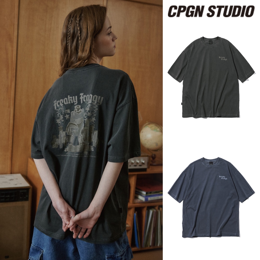 【CPGN STUDIO】 Freky Proc Pigment Short Sleeve T-shirt