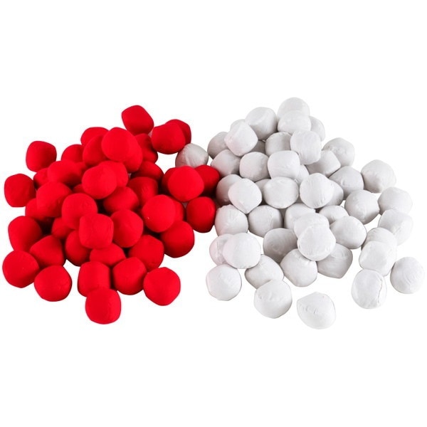 エバニュー EKA466 紅白玉EV45(100個組)