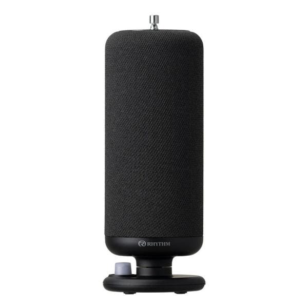 リズム スピーカー ポータブル ワイヤレス Bluetooth 防水 防塵 クランクスピーカー 9YYA50RH02 ブラック RHYTHM