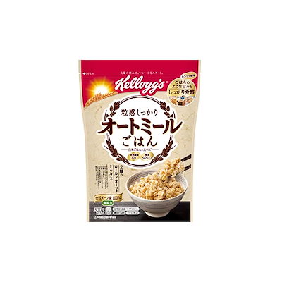 他サイト： ケロッグ 粒感しっかり オートミールごはん300g ×6袋 発酵性 食物繊維の商品画像