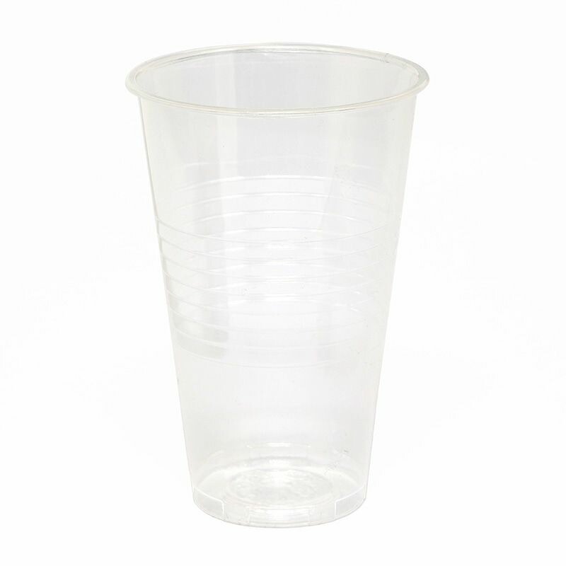 （まとめ買い）シモジマ HEIKO プラスチックカップ 18オンス 口径95mm 透明 50個 食品容器 004530945 [x3セット]
