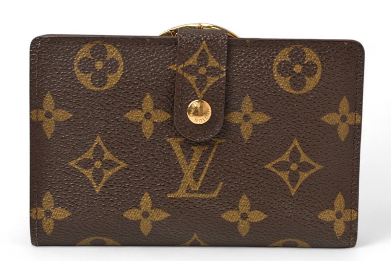 財布/二つ折り がま口財布 旧モデル/ポルトフォイユヴィエノワ M61663 モノグラム【中古】