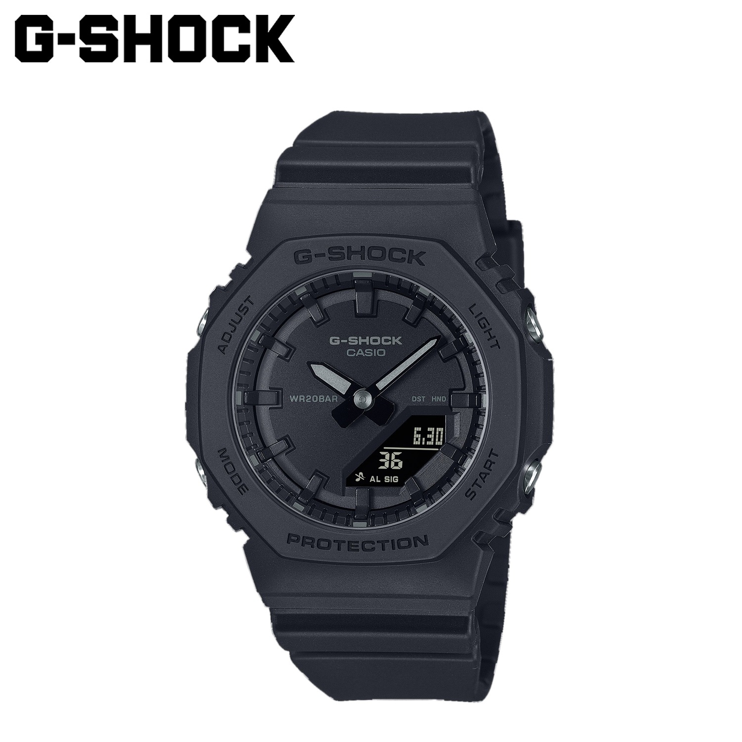 G-SHOCK 腕時計 GMA-P2100BB-1AJF 防水 レディース ブラック 黒
