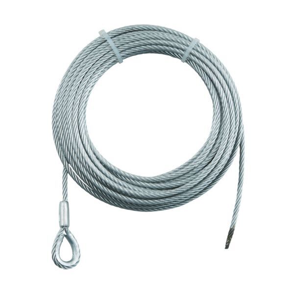 SUSWWS530 手動ウインチ用SUSワイヤーΦ5×30M用(シンブル入りロック) メーカー直送