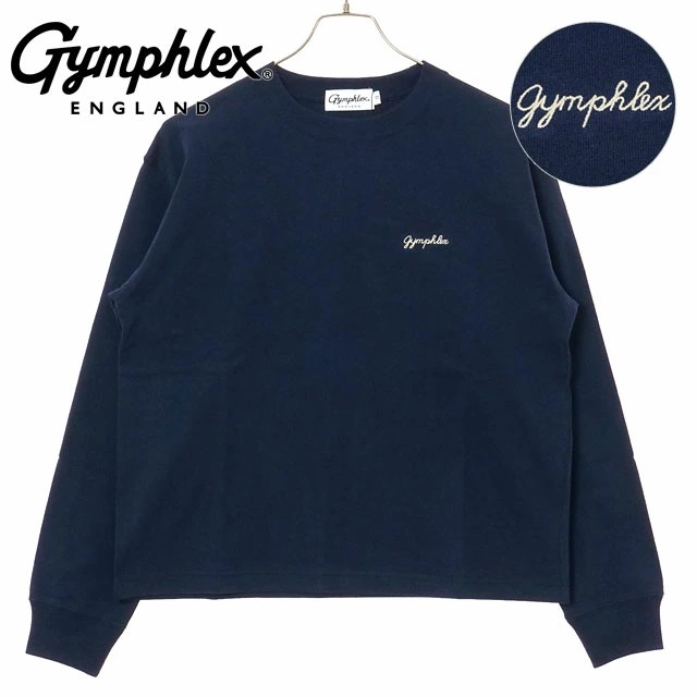 クルーネック プルオーバー [#GY-C0486 HKT] レディース トップス 長袖 ゆったり DK.NAVY(CREAM) 正規取扱店 7,550円