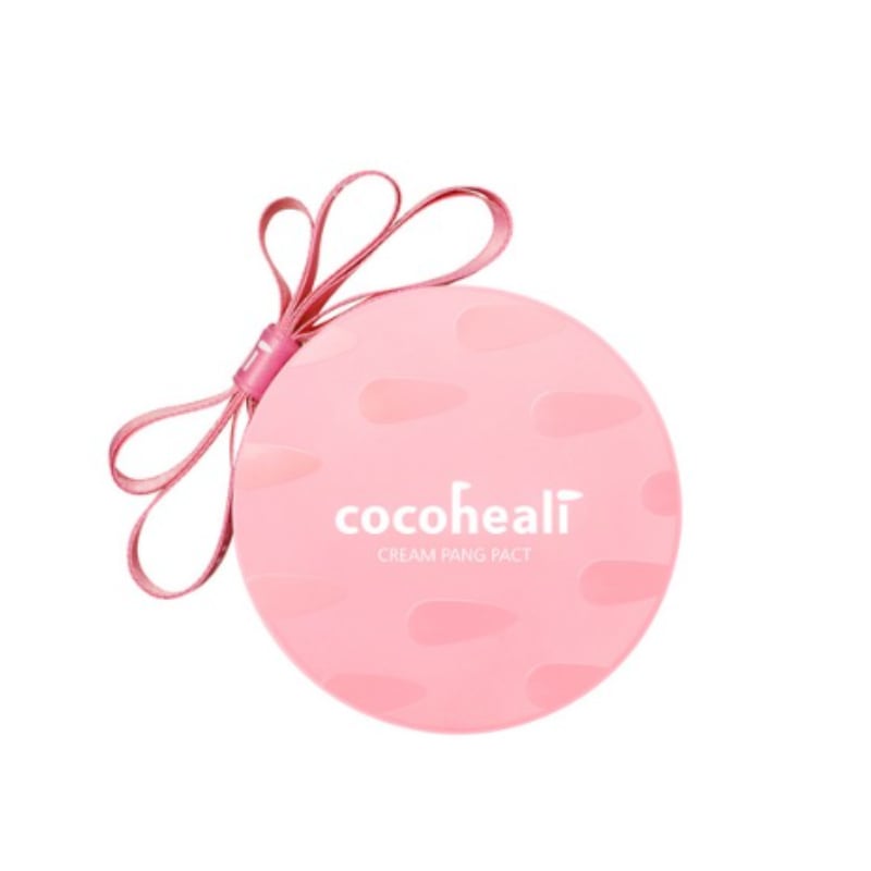 クリームパンパクトラブピンク