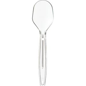 (まとめ) サンナップ 試食用 ミニスプーン 100mm 個包装 MS100P-CL 1パック(100本) (×20セット)