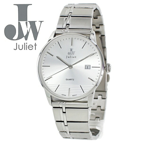 男性 プレゼント お父さん 誕生日 プレゼント メンズ 腕時計 手表 ジュリエットウォッチ おしゃれ ビジネス 時計 シンプル ステンレス シルバー 父の日ギフト 実用的 彼氏 旦那 父親 就職祝い