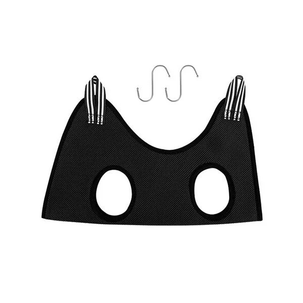 大人気！ グルーミングハンモック トリミング用 ハンモック ブラック S 犬 猫 ペット 爪切り グルーミングハンモック