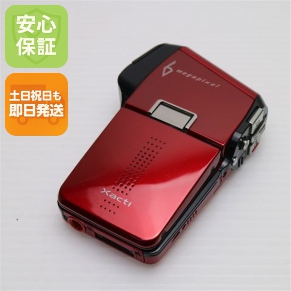 美品 DMX-C6 スパークリングルビー SANYO Xacti デジタルビデオカメラ 107