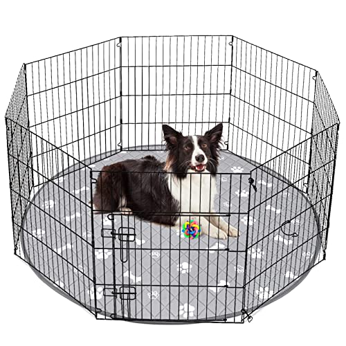 洗える ペットシーツ 丸型 八角形ペットサークルに最適 おしっこパッド 猫 犬用 多頭飼い ペット用 トイレ下敷きマット 速乾 脱臭 抗菌 滑り 5,605円