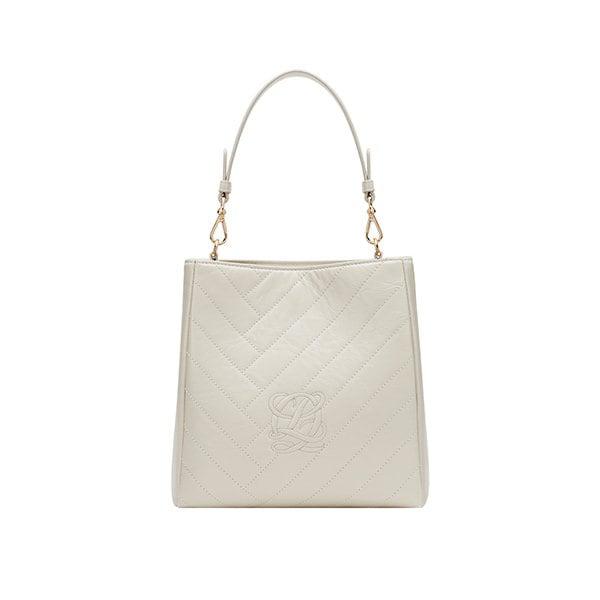 L-QUILTING(エルキルティング) 女性バケットバッグ HS3QT16IV
