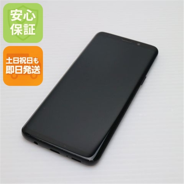 新品同様 SC-02K Galaxy S9 ブラック スマホ 132