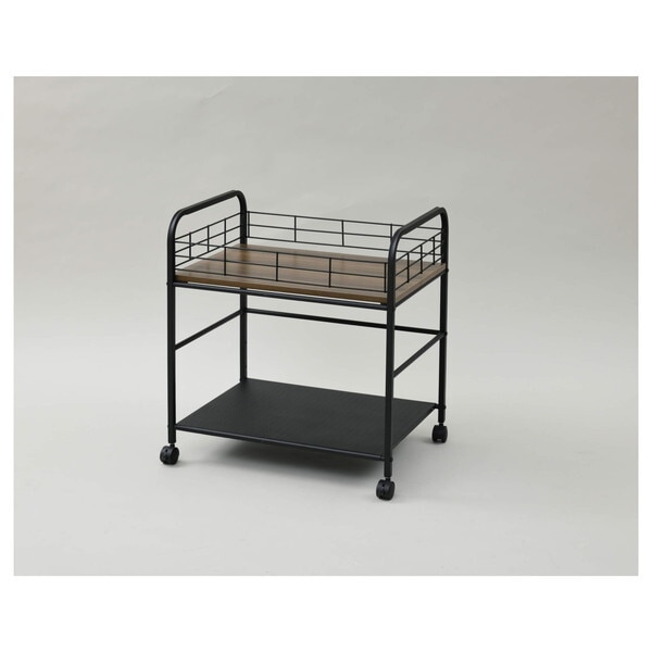 DCM F-MWC02(BR) ブラウン マルチ収納ワゴン メーカー直送