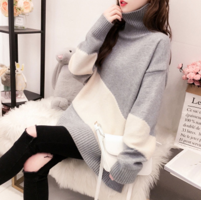 トップス デート カットソー ニットソー セーター 袖あり 長袖 タートルネック かわいい 大人可愛い きれいめ シンプル カジュアル 大人 上品 おしゃれ お洒落 かっこいい レトロ 大人女子