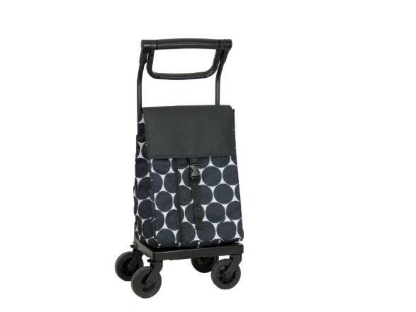 保冷温仕様ショッピングカート ドットブラック GM-124-DBK