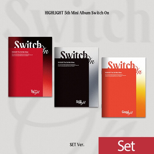 [SET] HIGHLIGHT - ミニ5集 Switch On [バージョン3種] 6,569円