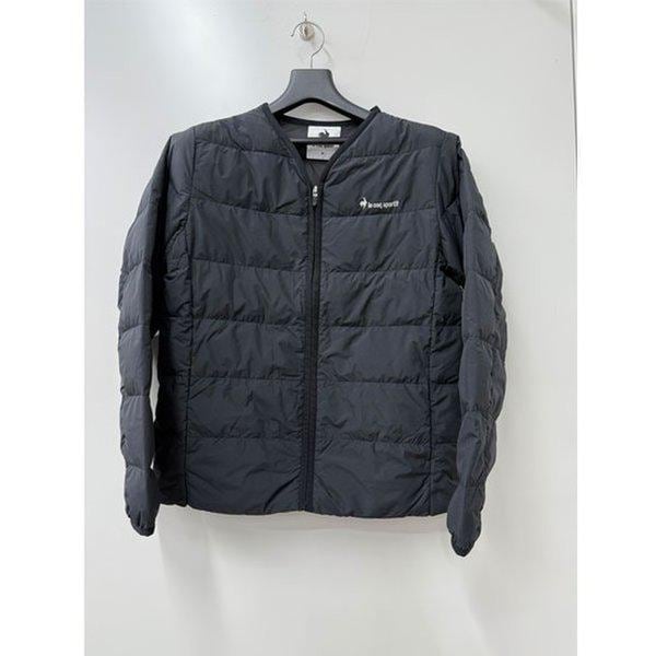 ユニ軽量ルーズフィットグースダウンジャケットQQ423LDJO1 BLK