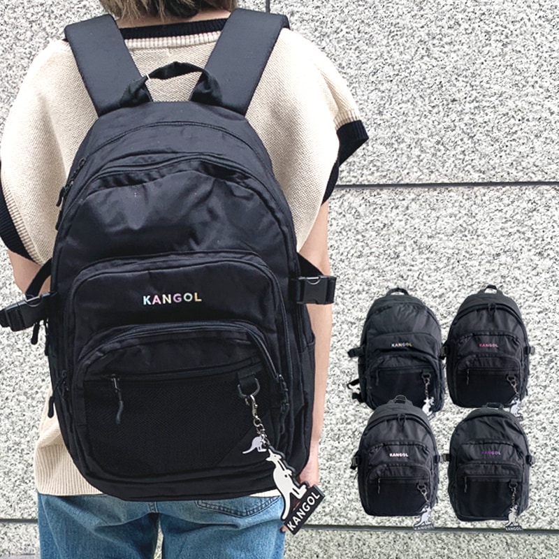 リュック　黒　レディース　通学リュック