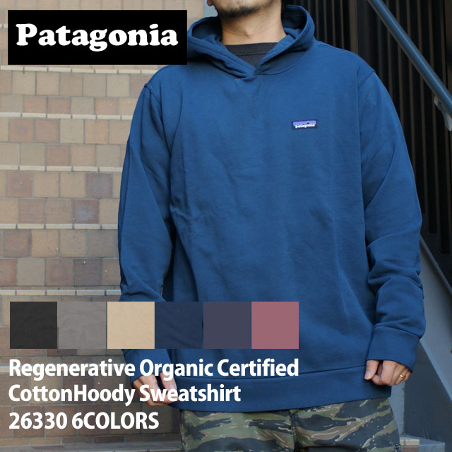 パタゴニア Patagonia Regenerative Organic Certified Cotton Hoody Sweatshirt 26330 209-000687-054