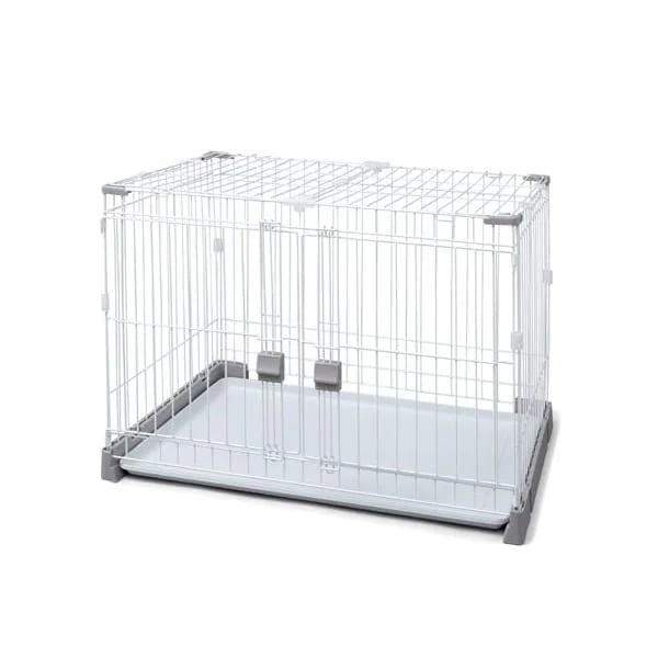 アイリスオーヤマ お掃除楽ちんサークル屋根セット 仕切りなし P-SS-906 グレーベージュ 犬 ケージ お手入れ簡単 ゲージ サークル アイリスオーヤマ ペットサークル