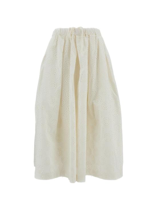 COMME DES GARCONS Women Straight Pants GQP019 0511 White