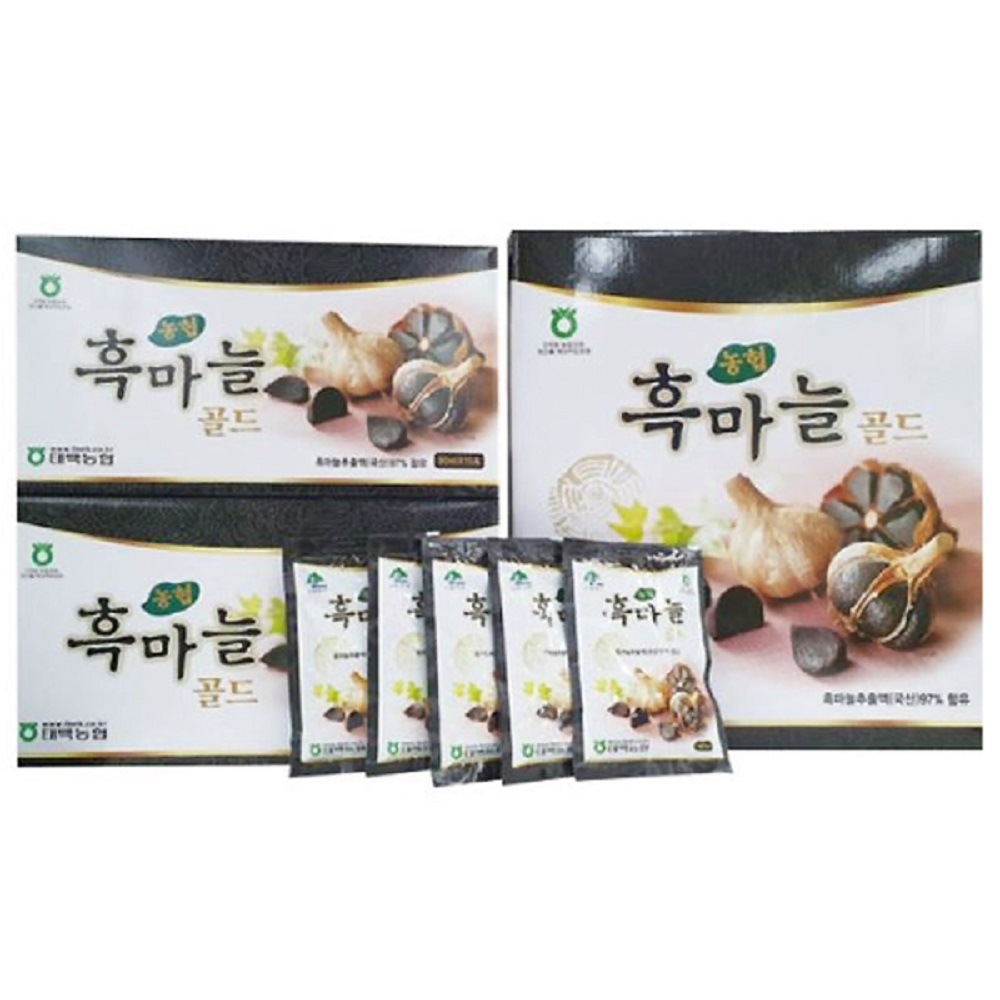 韓国-K MEAL-[太白農協] 黒ニンニクゴールド 80ml x 30包-K FOOD