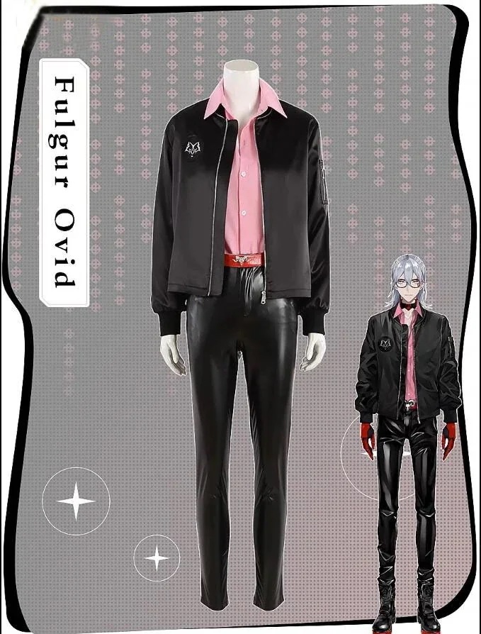 【短納期】超低価 格2025コスプレ ハロウィン VTuber バーチャルライバーファルガーオーヴィド Fulgur Ovid コスプレ衣装 新衣装 コスチューム ハロウィン 変装 仮装