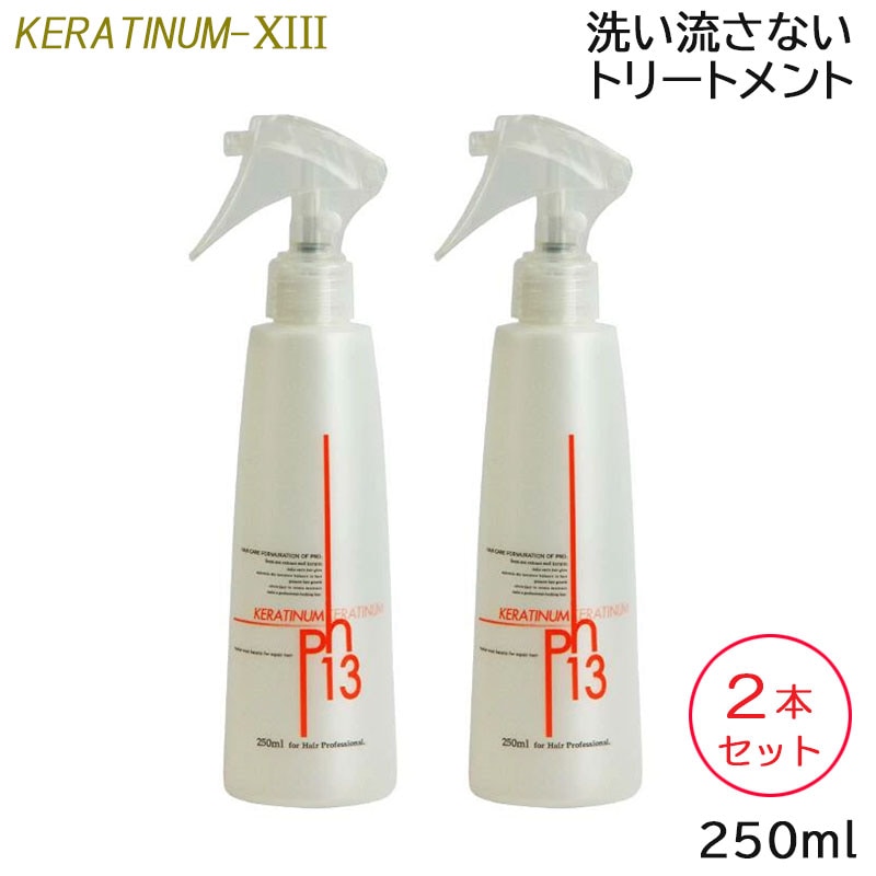 (2本セット) ケラチナムサーティーン 13 プロ 250ml スプレーボトル 洗い流さないトリートメント