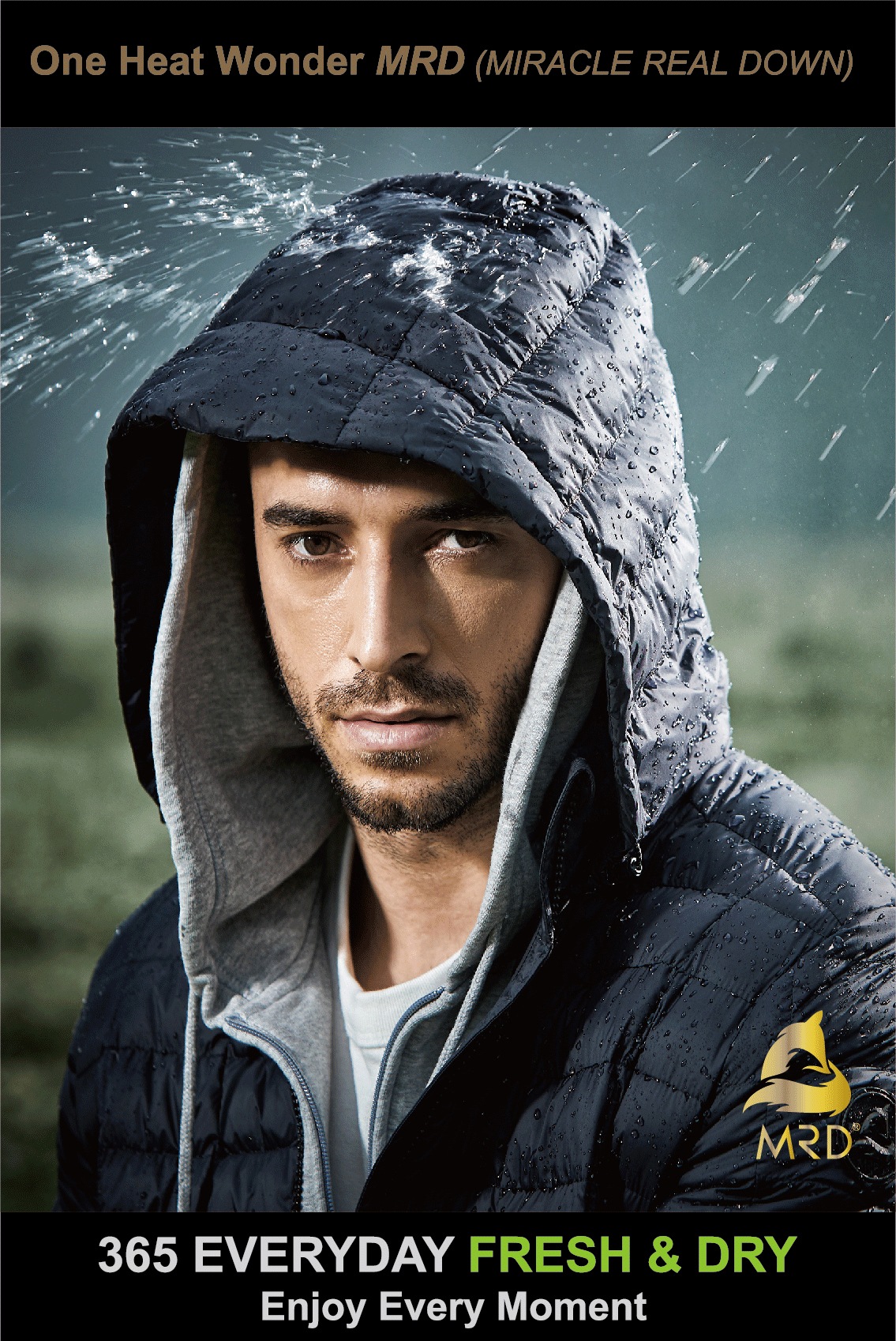 MRD MontBlanc Ecofriendly PFCs Free Lightweight 700FP Down Jaket