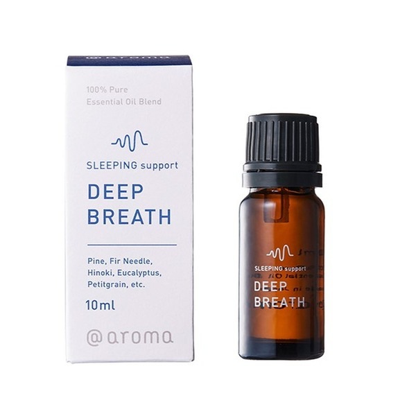 エッセンシャルオイル 2本セット SLEEPING support ディープブレス 10ml