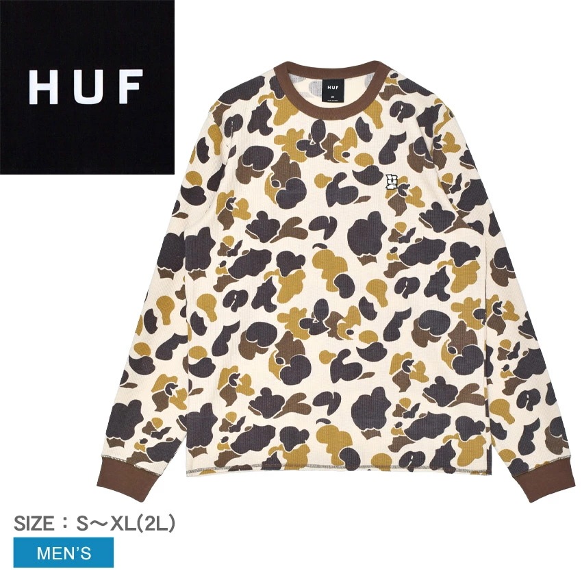 SHRADER CAMO LS THERMAL KN00541 メンズ トップス ロンT クルーネック サーマル 長袖 カットソー アウトドア レジャー キャンプ ブランド カジュアル シンプル 10,501円