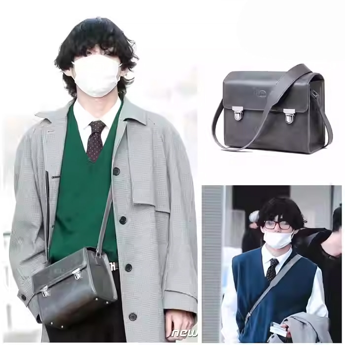 時間 / 数量限定！ 韓国ファッション BTS V 着用 ショルダーバッグ カメラバッグ 男女兼用