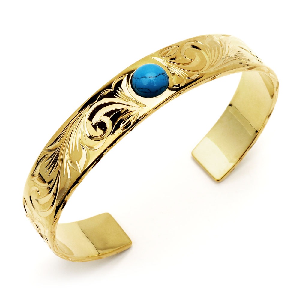 BFF ハワイアンバングル 幅12mm [bffb007-g]