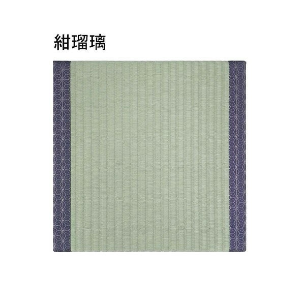 座布団日本製職人作り日焼けに強く（変色しない）カビやダニも発生しない　畳み座布団　紺瑠璃（konruri）