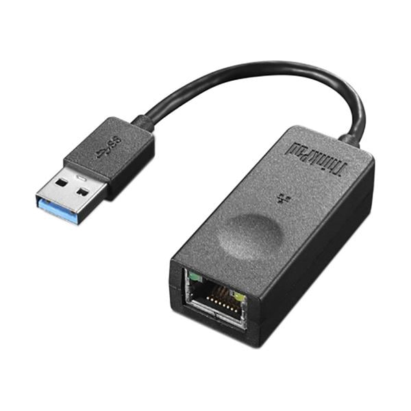 （まとめ）レノボ ThinkPadUSB3.0-イーサネットアダプター 4X90S91830 1個[x3セット]