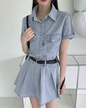 デニムセットアップ