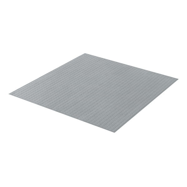 ORG-Y1818グレー 先染めキルトラグ メーカー直送