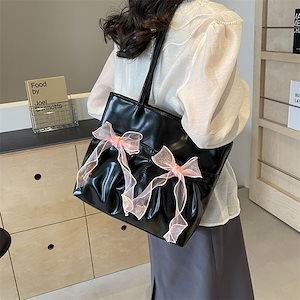 韓国版脇下大容量バッグ女性2024春夏ファッションカジュアルトートバッグ高級感片肩通勤バッグ