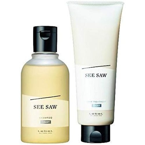 SEE/SAW シーソー セット品ヘア＆スキャルプシャンプーT × ヘアトリートメントT 2点セット 