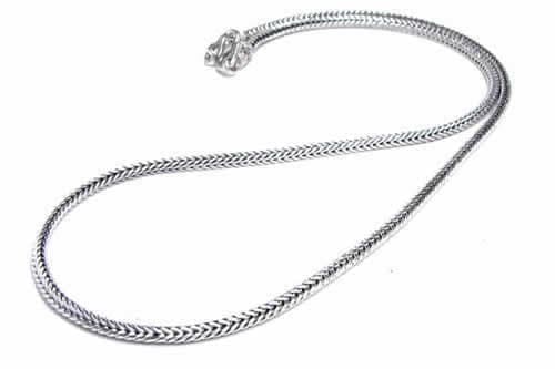 スクエアシャギーネックレス 長さ62cm 67cm 太さ3.5mm シルバー925 首飾り アクセサリー ジュエリー 本物の銀 高級 男性 女性 プレゼント 誕生日 記念日 sn-00-0030-xx 26,862円