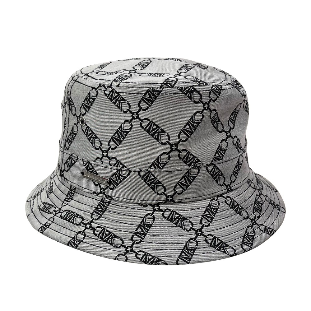 即発 アウトレット オーガニックコットンブレンドロゴバケットハット MS3002K90S-BLACK