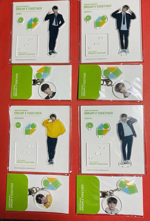 TXT 2020 FANLIVE アクリルスタンド Qoo10] TXT 2020 ファンライブ DRE