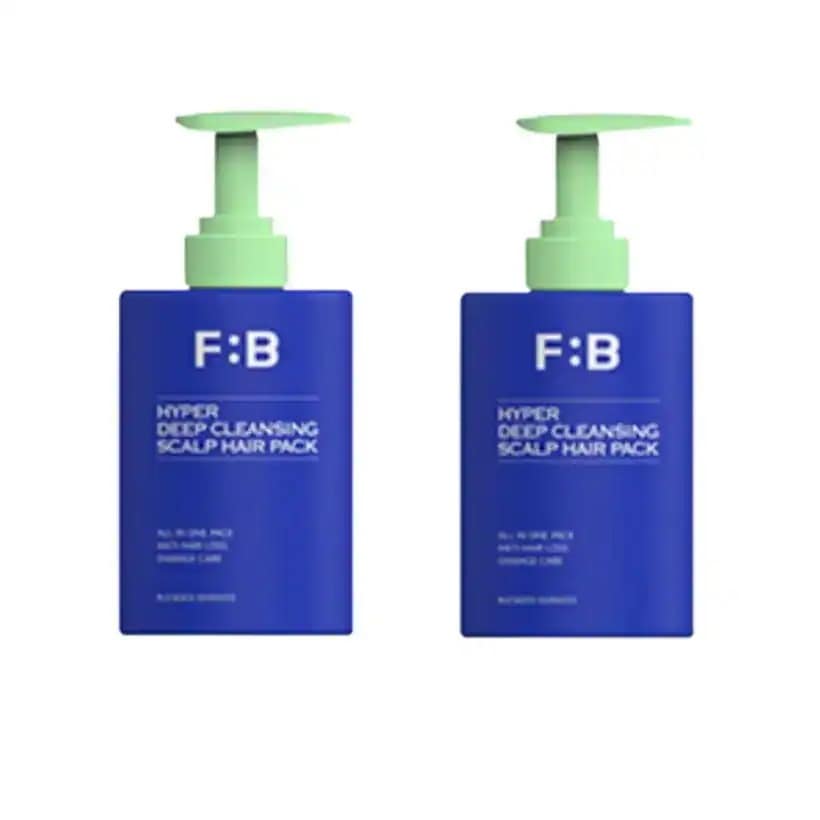 (new)(beauty Youtuber ホボックス共同開発) ハイパー ディープクレンジング ヘアパック 480ml+480ml #脱毛症状緩和 #1秒コンディショニング