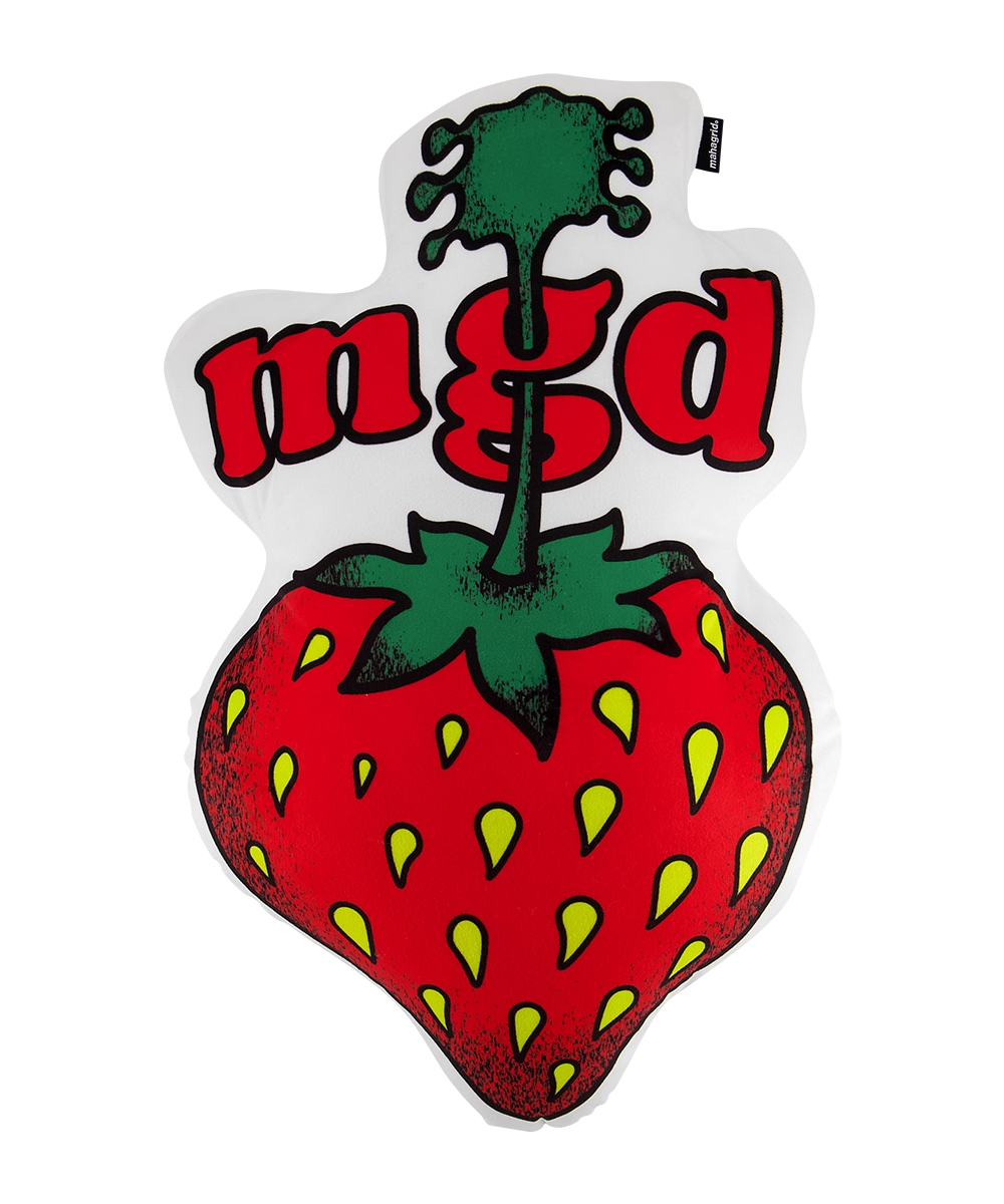 STRAWBERRY CUSHION[WHITE]