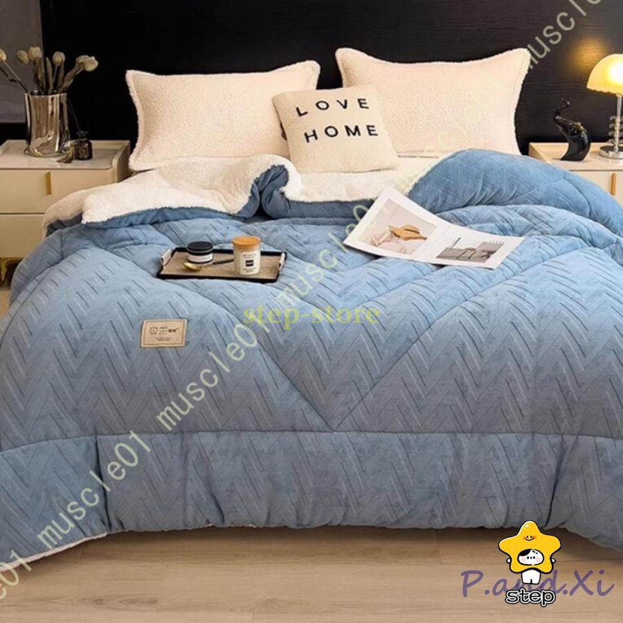 【現物供給】掛け布団 冬 暖かい 掛けふとん 冬用 ふわふわ 両面使える 軽くてあったか 保温 断熱 フランネル生地 シングル ピンク グレー イエロー ネイビー 洗濯機OK106