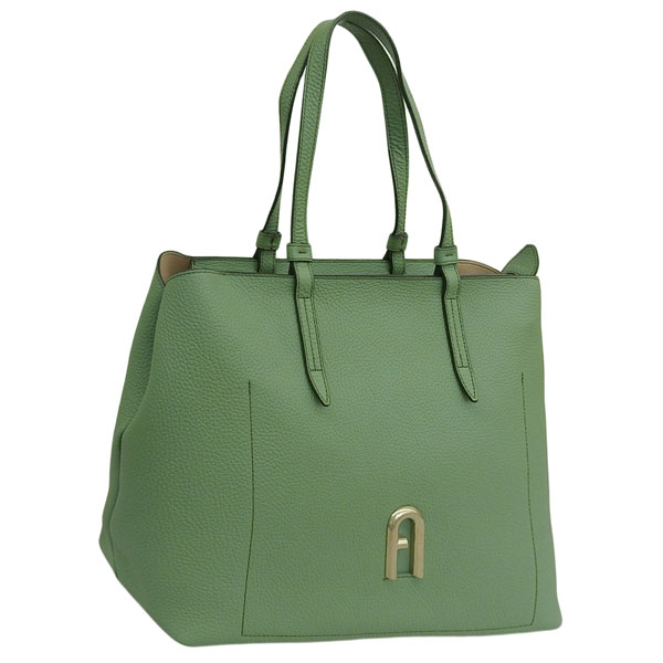 フルラ バッグ レディース トートバッグ アウトレット レザー グリーン プリムラ FURLA PRIMULA TOTE L WB00552BX00410946S A4対応
