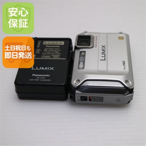 美品 DMC-FT3 プレシャスシルバー Panasonic LUMIX デジカメ 181