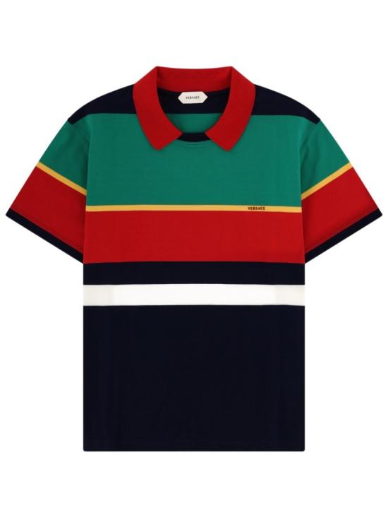 VERSACE Men Polo Shirts 1024579 1A178906G870 Black